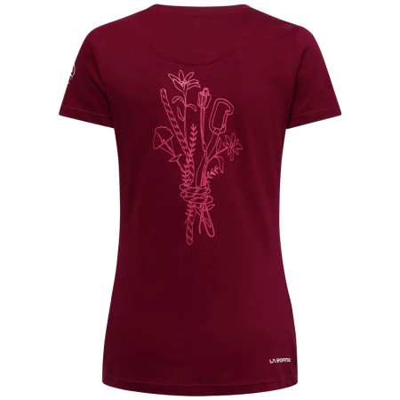 Дамска тениска La Sportiva Climb Flower T-Shirt W