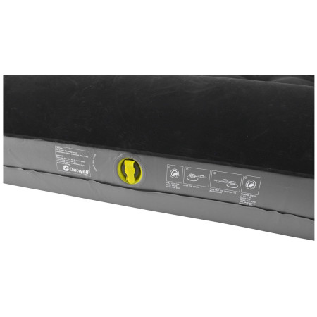 Надуваем дюшек Outwell Classic Single with Pillow & Pump