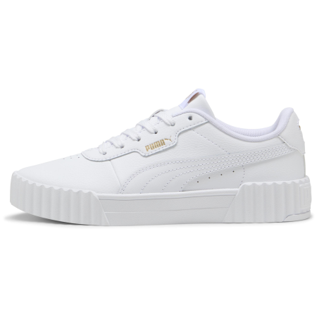 Дамски обувки Puma Carina 3.0 бял White-PUMA Gold