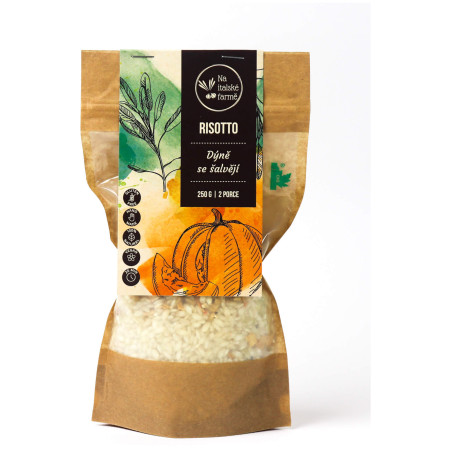 Готова храна Na Italské farmě Ризото с тиква и салвия