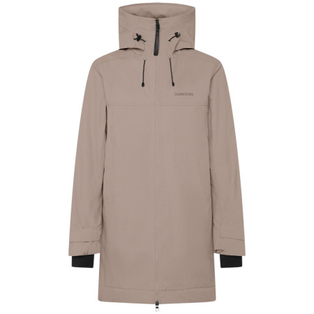 Дамско софтшел яке Didriksons Eris Wns Parka бежов Ash Brown
