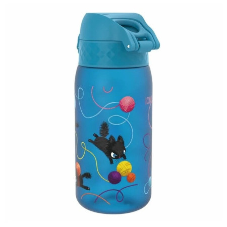 Детска бутилка Ion8 Leak Proof Blue Cats 350ml