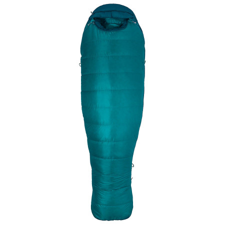 Пухен спален чувал Marmot Wm's Angel Fire тюркоазен Malachite/DeepTeal