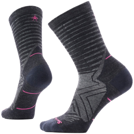 Чорапи Smartwool Women's Run Zero Cushion Crew Socks сив