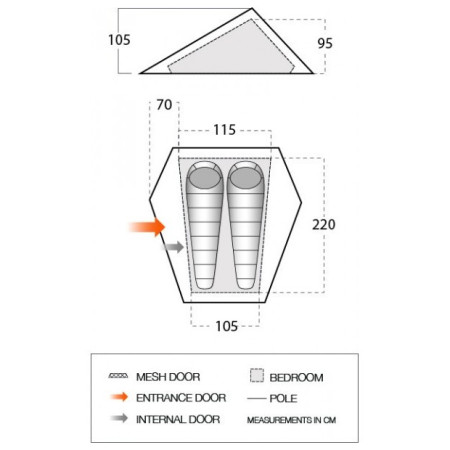 Палатка Vango Heddon 200