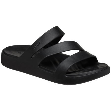 Дамски чехли Crocs Getaway Strappy черен Black
