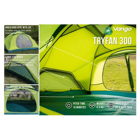 Туристическа палатка Vango Tryfan 200