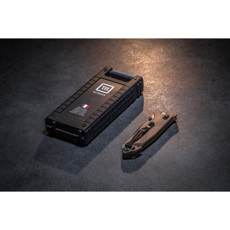 Нож TB OUTDOOR Monobloc Knife Impact 127 Black Pvd G10