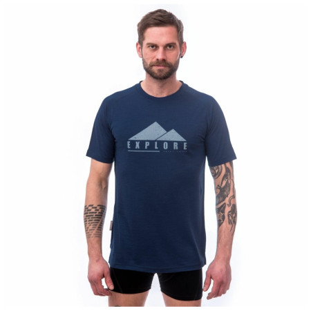 Мъжка тениска Sensor Merino Air Pt Explore