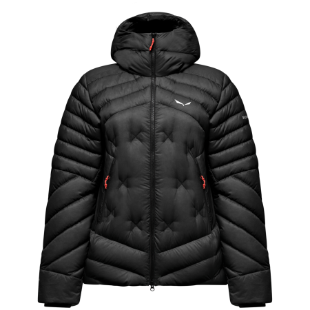 Дамско пухено яке Salewa Ortles Med 4 Rds Dwn Jkt W черен black out