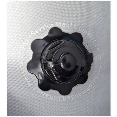 Надуваем каяк Sevylor Maui 2+1 Kit