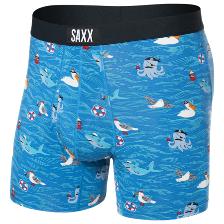 Боксерки Saxx Ultra Super Soft Boxer Brief Fly светло син seas the day-lake blue