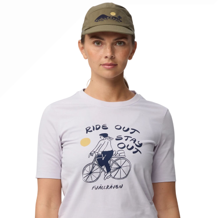 Дамска тениска Fjällräven Hoja Iväg T-shirt W