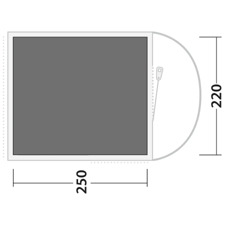 Подложка под палатка Outwell Footprint Sky 2