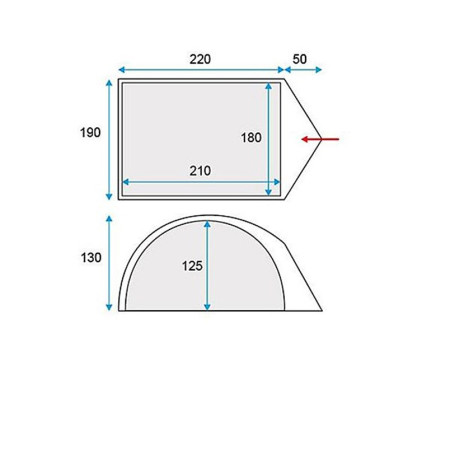 Палатка Zulu Dome 3 (2021)