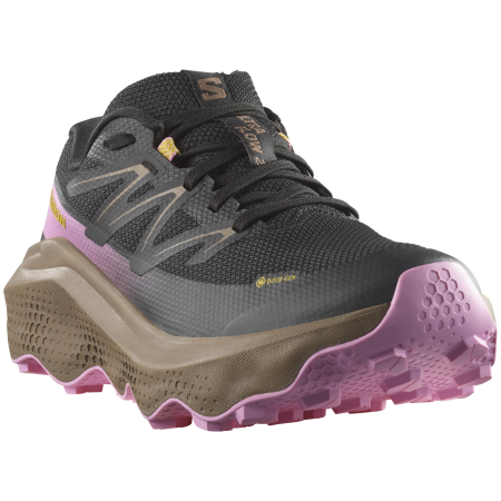 Дамски обувки за бягане Salomon Ultra Flow 2 Gore-Tex черен Black / Iron / Cyclamen