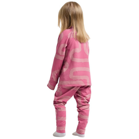 Детско функционално бельо Didriksons Jadis Kids Pr Set 5 Path Heather Pink