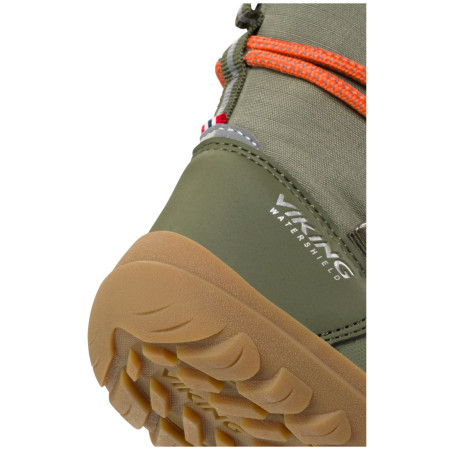 Детски зимни ботуши Viking Outdoor Footwear Birch Barefoot Warm WP Pull-on Olive