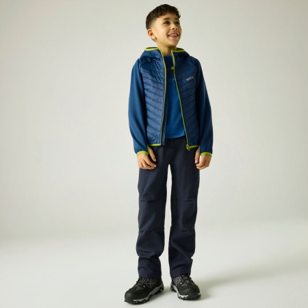 Детско яке Regatta Junior Andreson Hybrid Aviator Blue