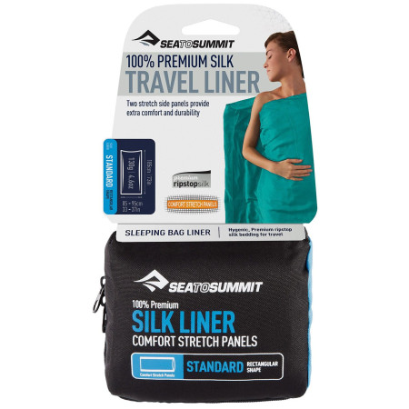 Подложка за спален чувал Sea to Summit Silk Liner Standard Rectang