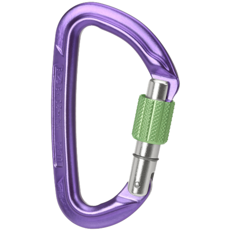 Карабинер Wild Country Session Screw Gate лилав purple/green