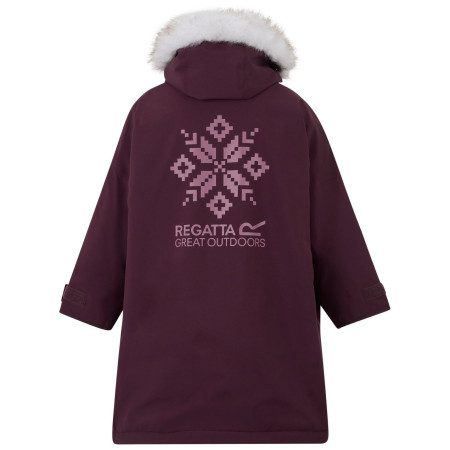 Детски дъждобран Regatta Junior Waterproof Changing Robe Pro Fig