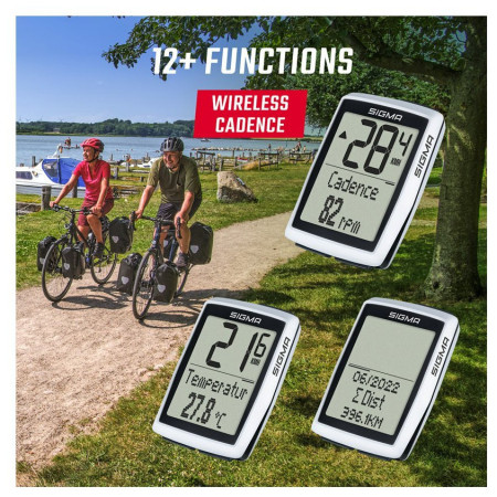 Велосипеден компютър Sigma BC 12.0 WL STS/CAD