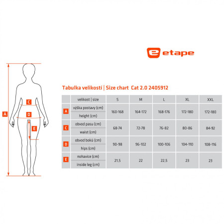 Дамски къси панталони за колоездене Etape Cat 2.0