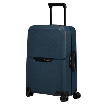 Пътен куфар Samsonite Magnum Eco Spinner 55 тъмно син