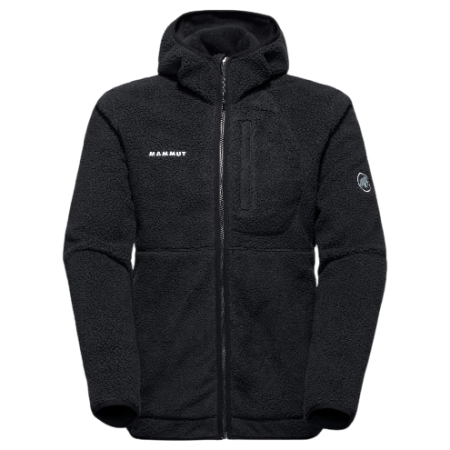 Мъжки суитшърт Mammut Falera Pro ML Hooded Jacket Men черен black 0001