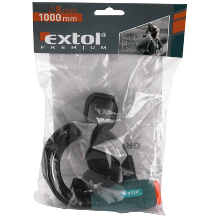 Катинар за велосипед Extol lanko, 8 x 1000mm