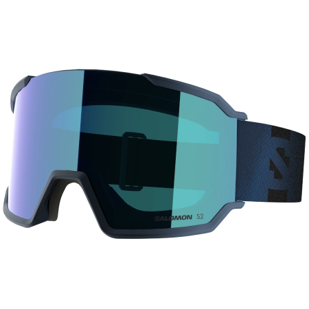 Ски очила Salomon S/VIEW 3 ML син DRESS BLUE/Mid Blue