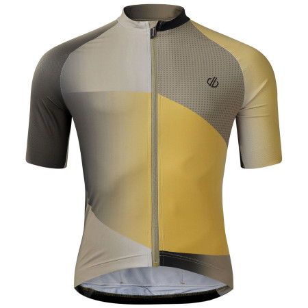 Мъжка колоездачна фланелка Dare 2b Lightning Short Sleeve Printed Jersey зелен/сив BoaGradPrint