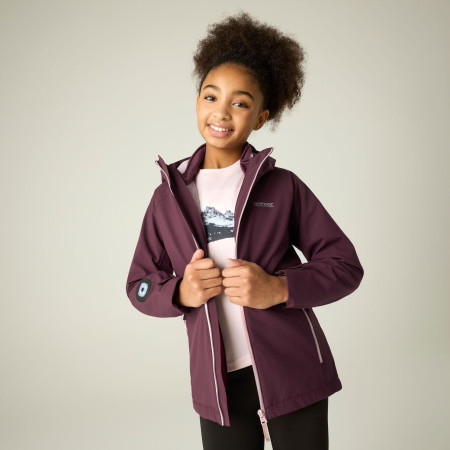 Зимно яке за момичета Regatta Girls Trekktain 3-in-1 II FigPowLilac