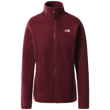 Дамски суичър The North Face 100 Glacier Full Zip червен RegalRed