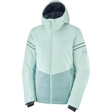 Дамско яко Salomon Edge Jacket W светло син IcyMorn