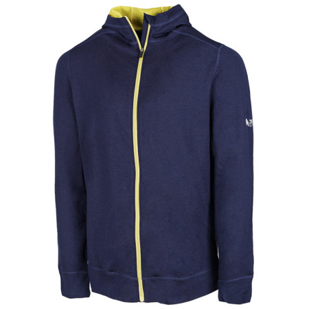 Мъжки суитшърт Zulu Merino Hoodie Full Zip син Navy