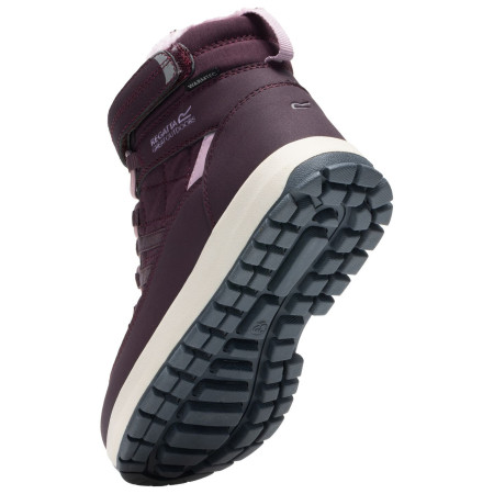 Детски зимни ботуши Regatta Elbourne Junior Fig/Powder Lilac