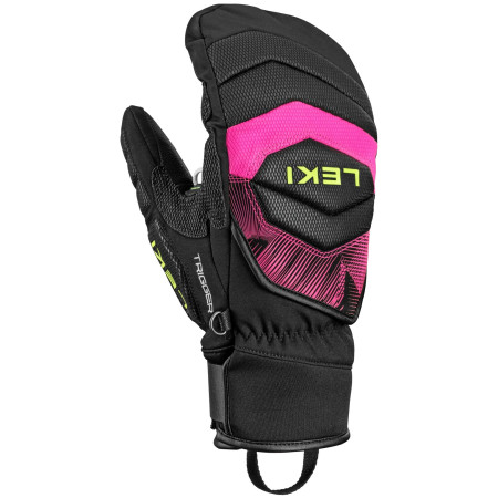 Ски ръкавици Leki WCR Core TR Mitt черно/розово black-neonpink-neonyellow
