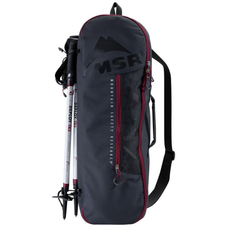 Торба за снегоходки MSR Snowshoe Bag черен/червен Black