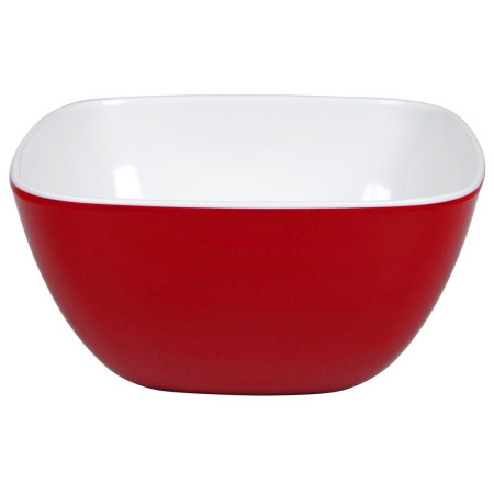 Купа Bo-Camp Bowl Square Melamine Small 2 червен Red/White