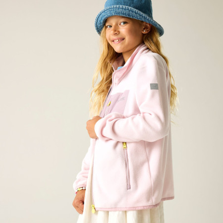 Детски суитшърт Regatta Junior Frankie F/Z Pink Haze