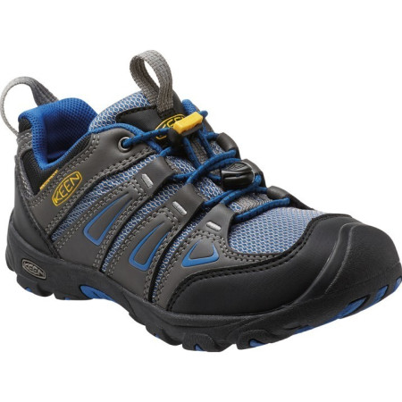 Детски обувки Keen Oakridge Low WP Jr син Magnet/TrueBlue