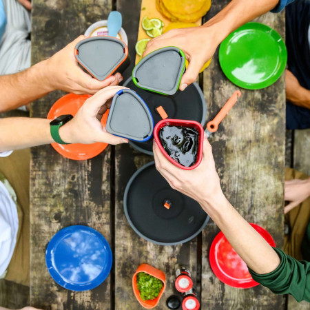 Комплект прибори GSI Outdoors Bugaboo Ceramic Camper