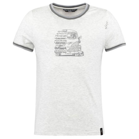 Мъжка тениска Chillaz Retro 1969 Bus светло сив