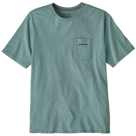 Мъжка тениска Patagonia Men's Boardshort Logo Pocket Responsibili-Tee син Blue Sage