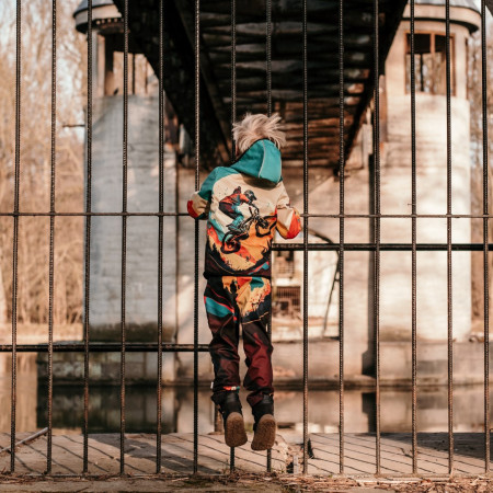 Детско софтшел яке WAMU Mountain Bike