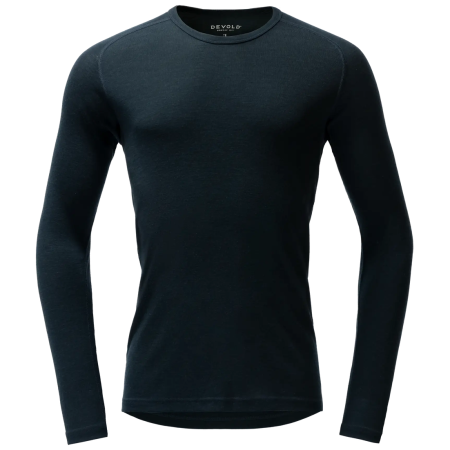Функционална мъжка тениска Devold Adventure Merino 190 Shirt Man тъмно син Ink
