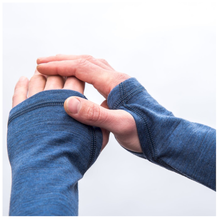 Функционална мъжка тениска Sensor Merino Bold Roll Neck dl.rukáv