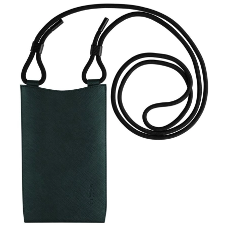 Калъф за мобилен телефон Fixed Verona тъмно зелен tmavě zelená